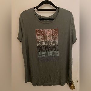 Ambrielle “brunch” tshirt-size xl